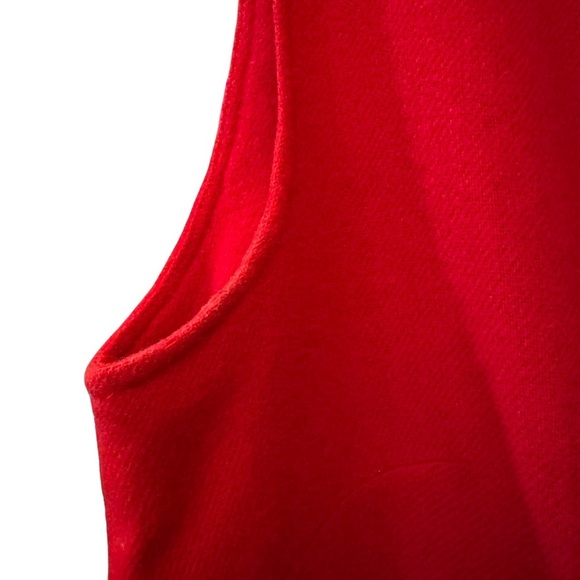 vintage: 60s Betty Barclay Red Sheath Dress - Picture 6 of 10